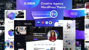 Gxber v1.0.2 Creative Agency WordPress Theme
