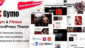 Gymo (v1.0.5) Gym & Fitness WordPress Theme
