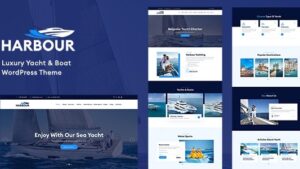 Harbour v1.0 Luxury Yacht & Boat WordPress Theme
