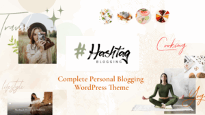 Hashtag (v1.0.1) Personal Blog WordPress Theme