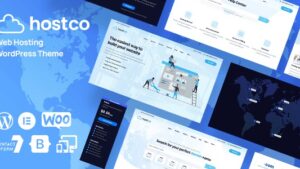 Hostco (v1.0.3) Hosting Service WordPress Theme