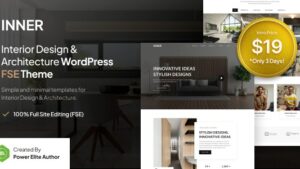Inner v1.0.0 Interior Design & Architecture WordPress Theme