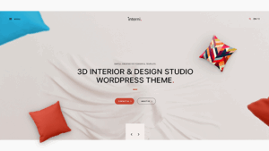 Interni (v1.1) 3D Interior & Design Studio WordPress Theme
