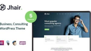 Jhair (v2.0.5) Business, Consulting WordPress Theme