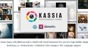 Kassia (v1.0) Photography WordPress Theme
