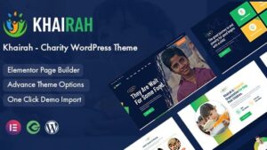 Khairah v1.0.2 Charity WordPress Theme