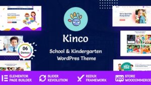 Kinco v1.0.0 Kindergarten WordPress Theme