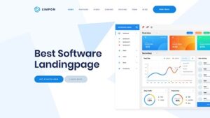 Limpon v1.1.8 Software App Landing WordPress Theme