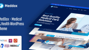 Meddox (v1.0.1) Medical & Health WordPress Theme