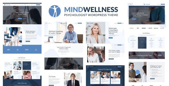 Mindwellness (v1.0.3) Psychology and Counseling WordPress Theme