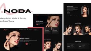Noda (v1.00) Makeup Artist WordPress Theme