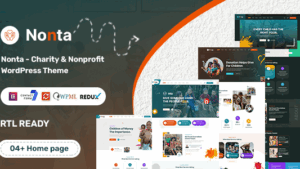 Nonta (v1.0.1) Nonprofit & Charity WordPress Theme