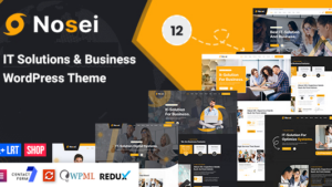Nosei (v1.0.5) IT Solutions & Services WordPress Theme