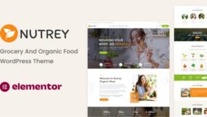 Nutrey v1.0.2 Organic Food Shop WordPress Theme