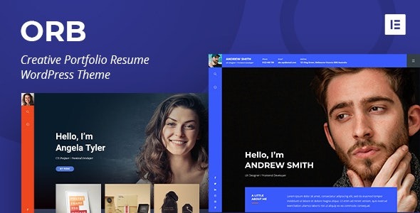 ORB (v1.3) Creative Portfolio WordPress Theme