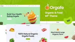 Orgafe (v1.0) Organic Food WordPress Theme
