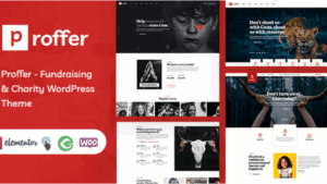 Proffer v1.0.6 Fundraising & Charity WordPress Theme
