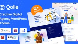 Qolle (v1.0.4) Digital Marketing Agency WordPress Theme