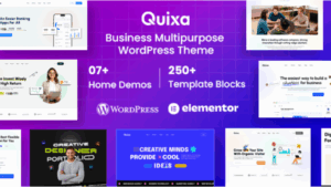 Quixa v1.0 Creative Business WordPress Theme