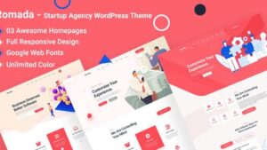 Romada v1.1.1 Startup Agency WordPress Theme