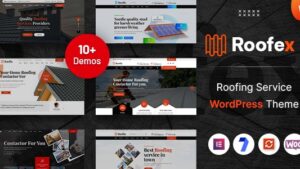 Roofex v1.0.5 Roofing WordPress Theme