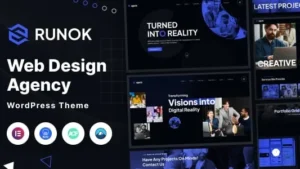 Runok v1.0.9 Web Agency WordPress Theme