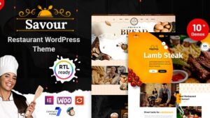 Savour (v1.0.3) Restaurant WordPress Theme