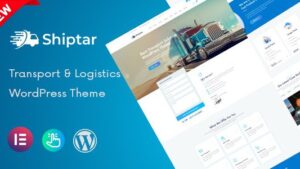 Shiptar (v2.0.5) Transport & Logistics WordPress Theme