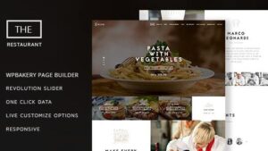 The Restaurant (v1.4.1) Restauranteur and Catering One Page Theme