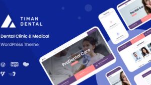 Timan v1.1.8 Dental Clinic WordPress Theme
