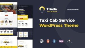 Triada v1.0.7 Taxi Cab Service Company WordPress Theme