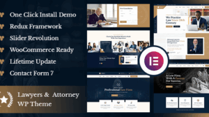 Ukilo (v1.0.1) Law & Lawyer WordPress Theme