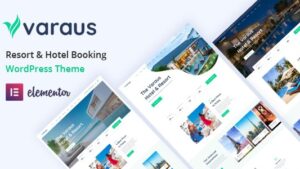 Varaus v1.0.4 Hotel Booking WordPress Theme