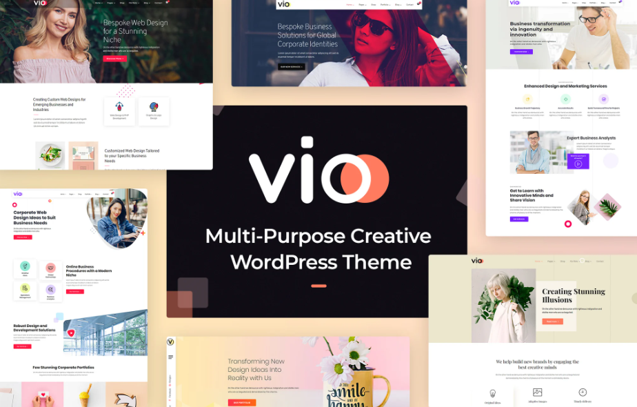 Vio (v1.0.1) Multi-purpose Creative WordPress Theme