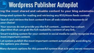 Wordpress Publisher Autopilot v4.3