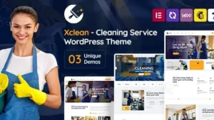 Xcleen - Cleaning Services WordPress Theme v2.0.0