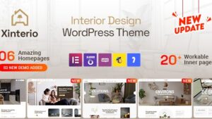 Xinterio (v4.4) Interior Design WordPress Theme + RTL