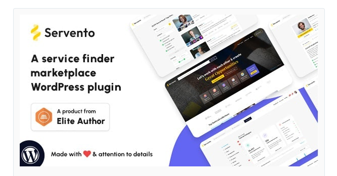 Servento v1.7 – A service finder and business listing WordPress plugin