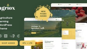 Agriox v1.3 Agriculture Farming WordPress Theme