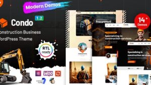 Condo v1.0.2 Construction & Building WordPress Theme