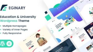 Eginary v1.0 Education & University WordPress Theme [Activated]