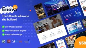 Enova v2.2.1 Multipurpose Business WordPress Theme