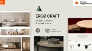 ErgoCraft (v14) Furniture Shop WordPress Theme
