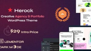 Herock v1.0.3 Agency & Portfolio WordPress Theme
