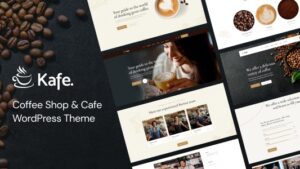 Kafe v1.0 Coffee Theme WordPress