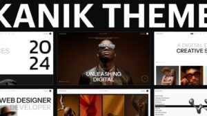 Kanik (v1.0.1) Minimal Digital Agency WordPress Theme