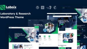 Laboix v1.0 Laboratory & Research WordPress Theme