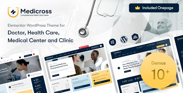 Medicross v1.0.0 Medical WordPress Theme