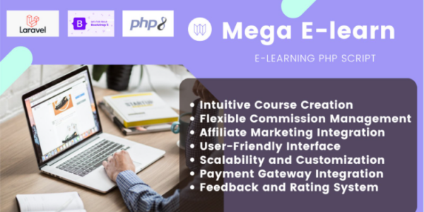 Mega E-Learn v1.0 - E-Learning PHP Script