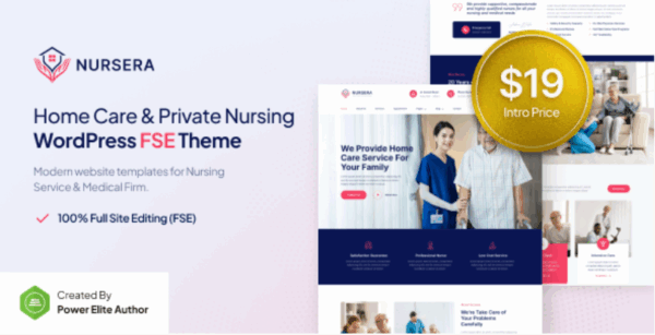 Nursera v1.0.0 Home Care & Private Nursing WP Theme